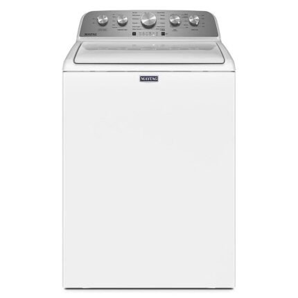 Maytag - 5.2 Cu. Ft. High Efficiency Top Load Washer with Extra Power Button - White