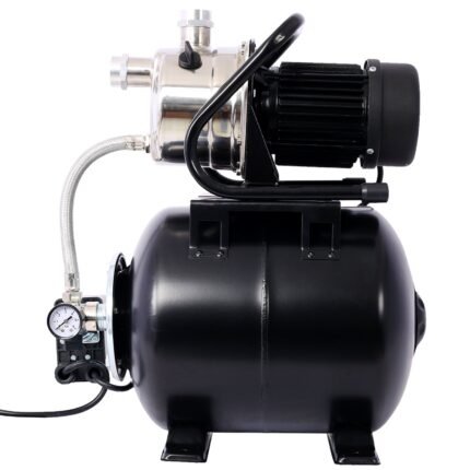 1.6HP Shallow Well Pump with 5-Gallon Pressure Tank - Automatic Water Booster, Garden & Irrigation Pump